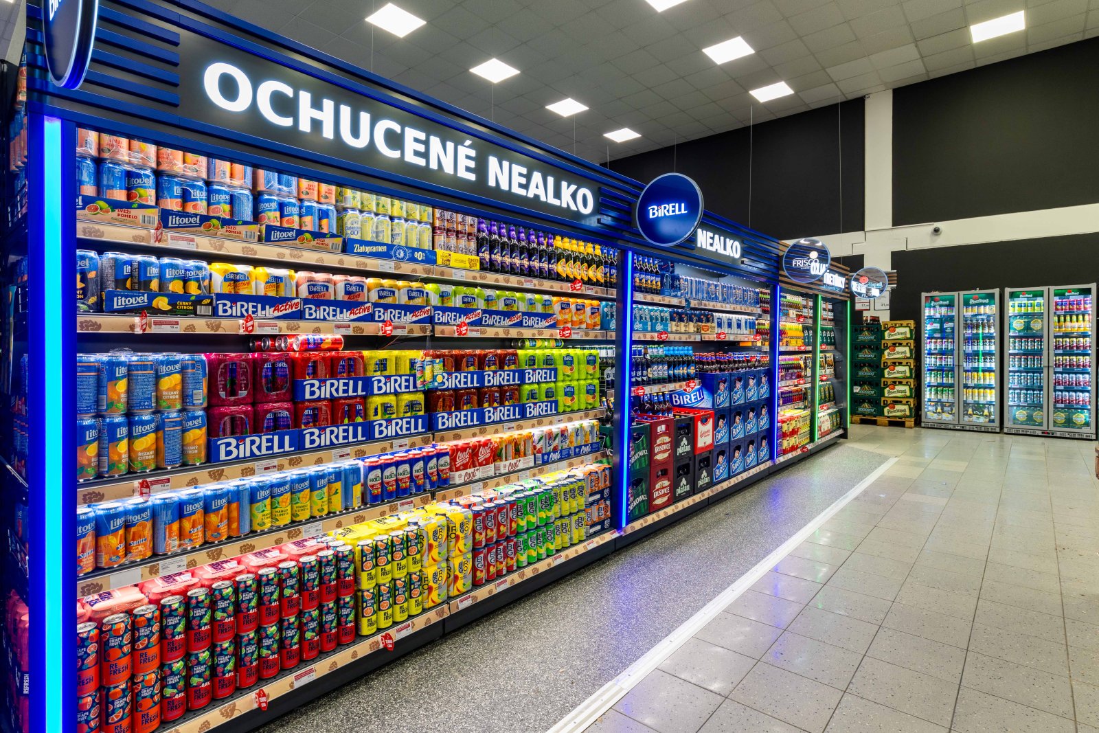 Modernizace nápojového centra TERNO Olomouc